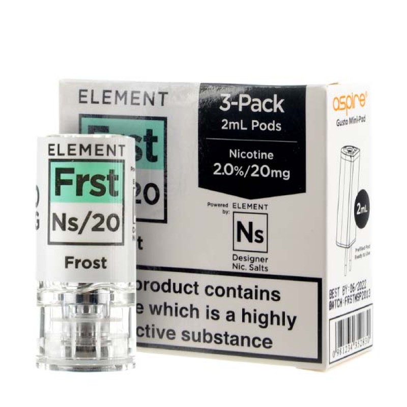 NS20 Frost Gusto Pods by Element