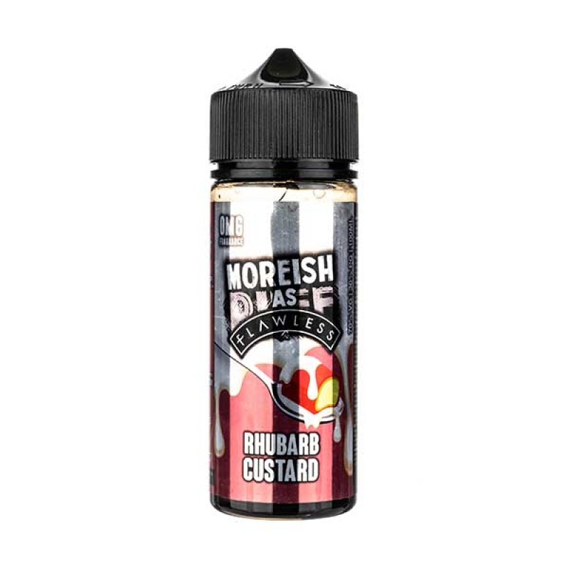 Rhubarb Custard Shortfill E-Liquid by Moreish Puff