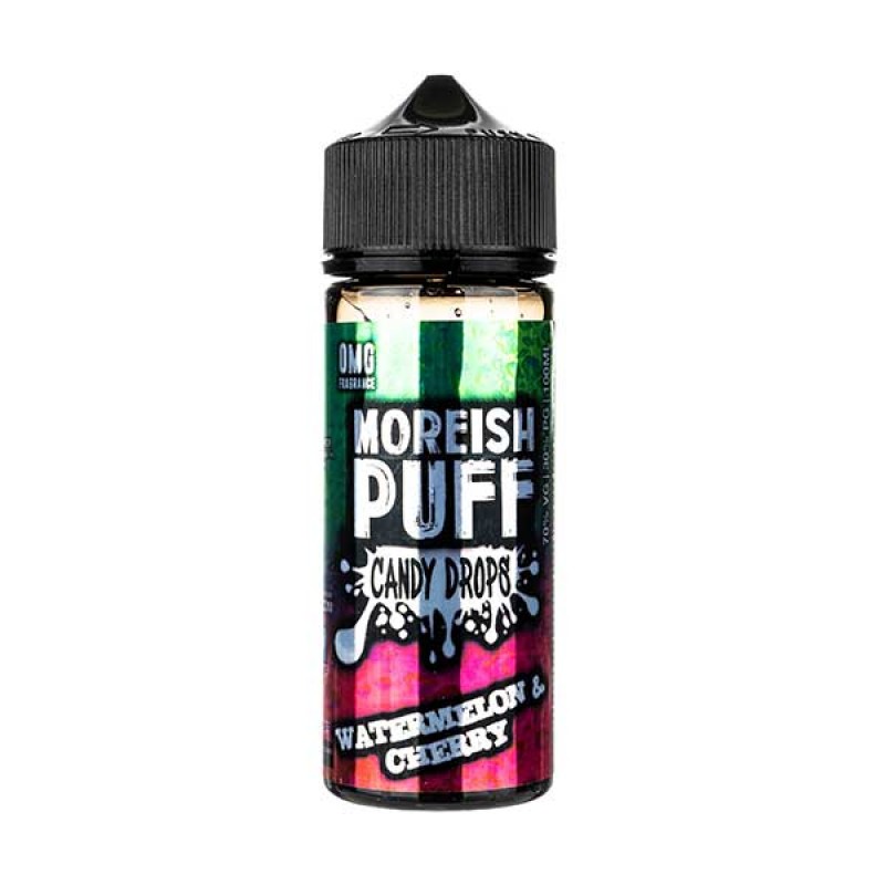 Watermelon & Cherry Candy Drops Shortfill E-Liquid...