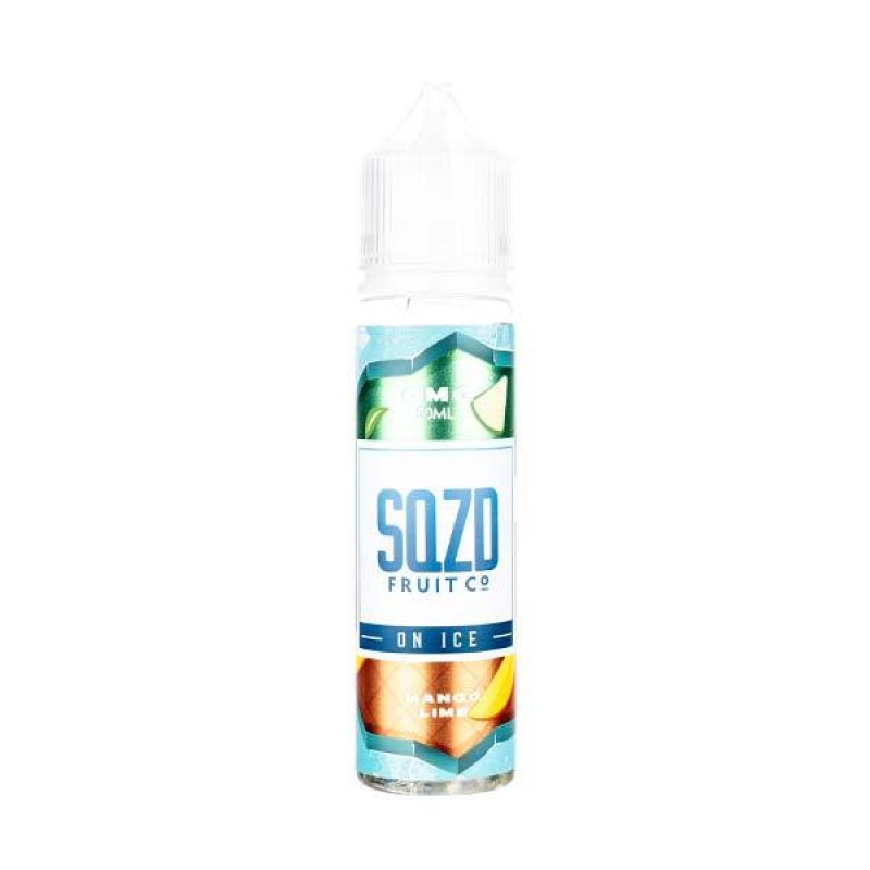 Mango Lime On Ice 50ml Shortfill E-Liquid by SQZD ...