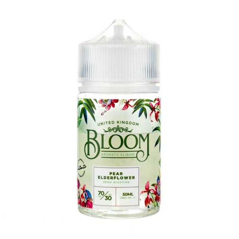 Pear Elderflower 50ml Shortfill E-Liquid by Bloom