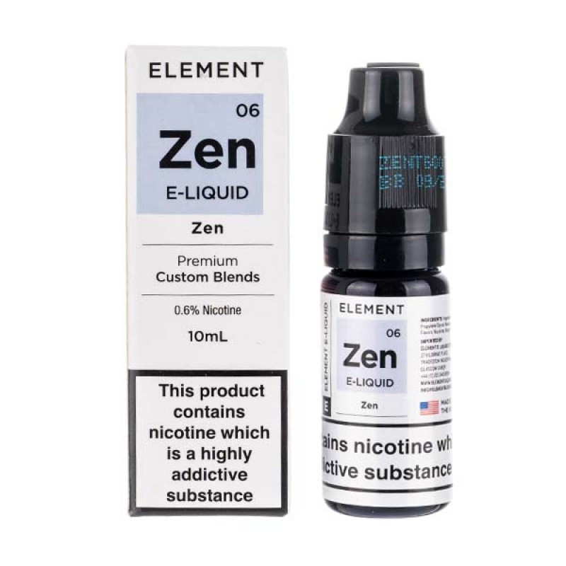 Zen 50/50 E-Liquid by Element