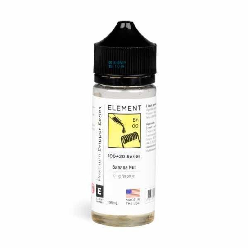 Banana Nut 100ml Shortfill E-Liquid by Element