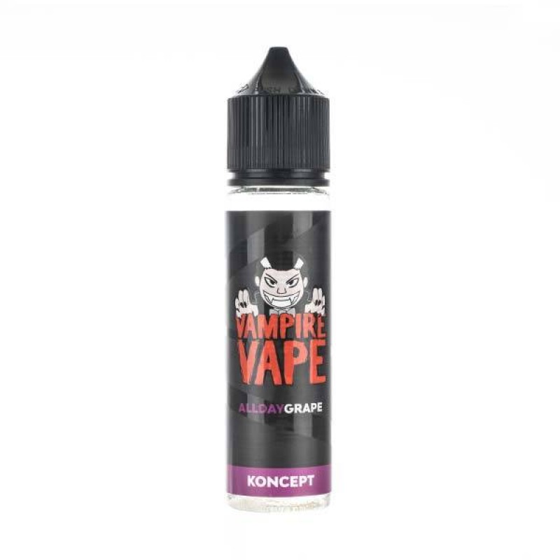 All Day Grape Shortfill E-Liquid by Vampire Vape