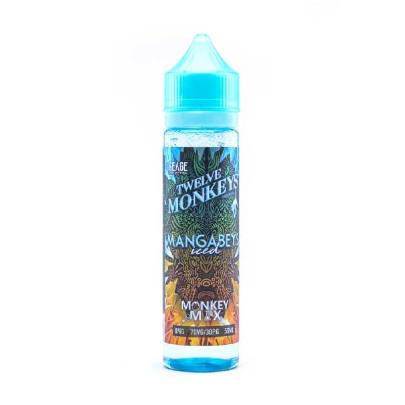 Mangabeys Iced Shortfill E-Liquid by Twelve Monkey...