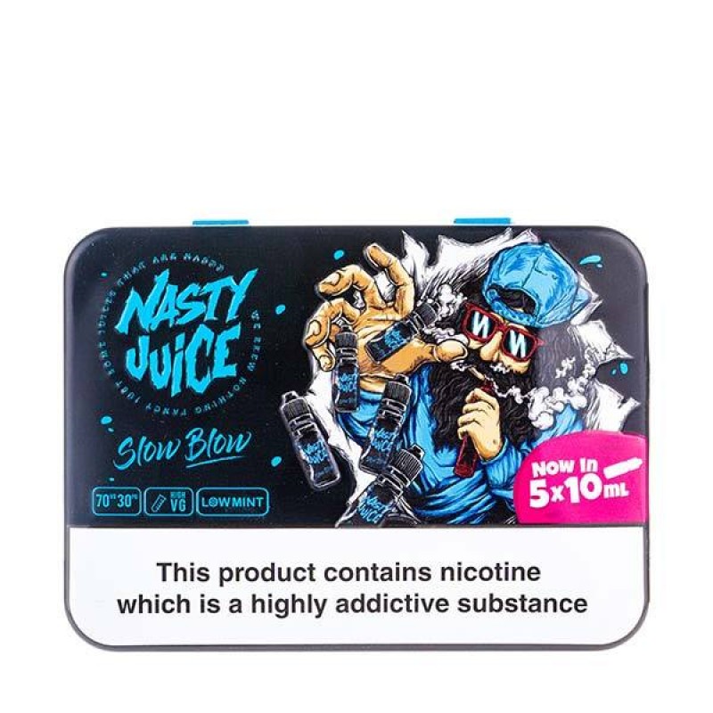 Slow Blow E-Liquid (5 x 10ml) by Nasty Juice