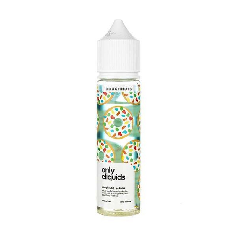 Pebbles Doughnut Shortfill E-Liquid by Only eLiqui...