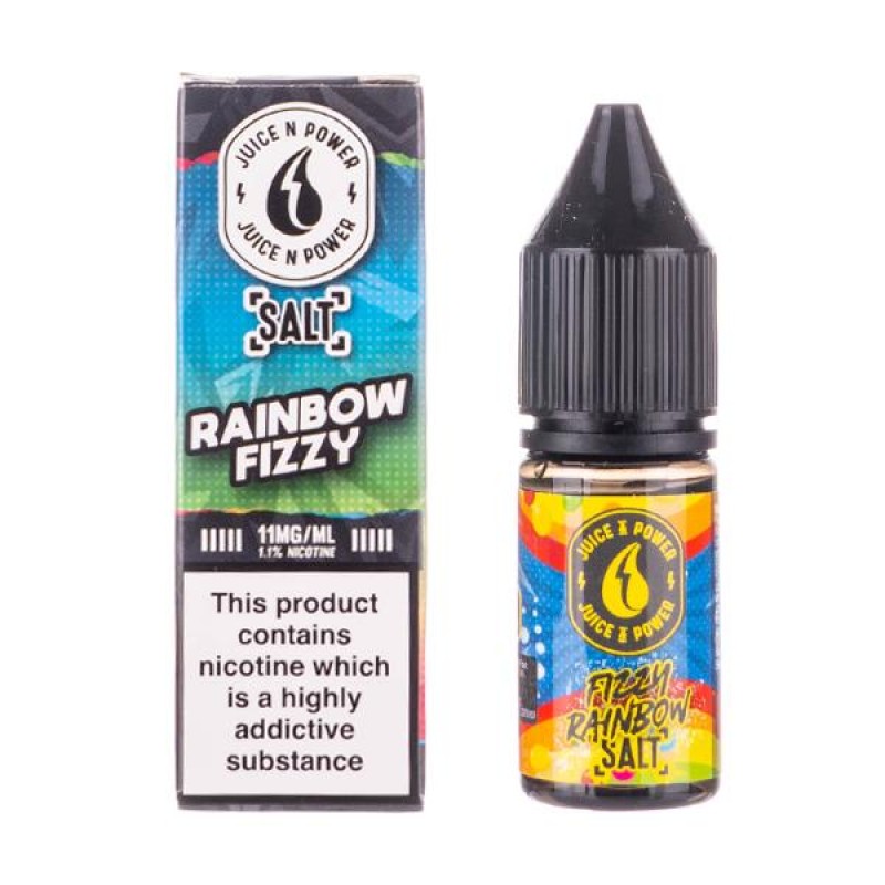 Fizzy Rainbow Nic Salt E-Liquid by Juice N Power