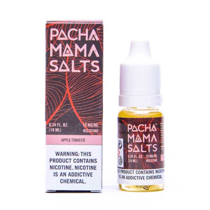 Apple Tobacco Nic Salt E-Liquid by Pacha Mama