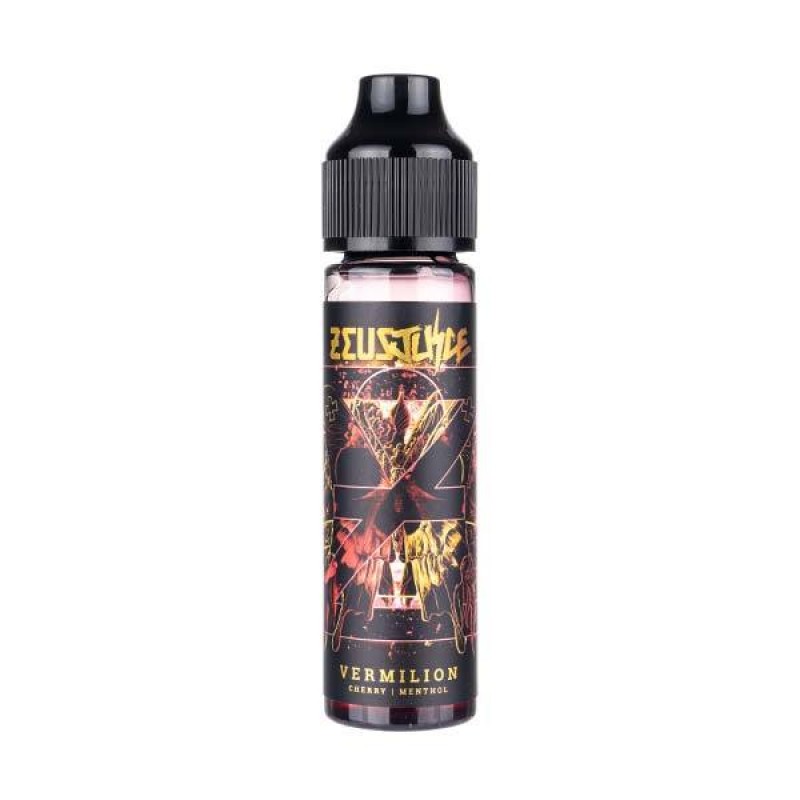 Vermilion 50ml Shortfill E-Liquid by Zeus Juice