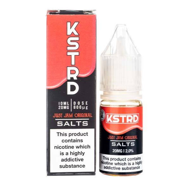 Just Jam Strawberry Nic Salt E-Liquid by KSTRD