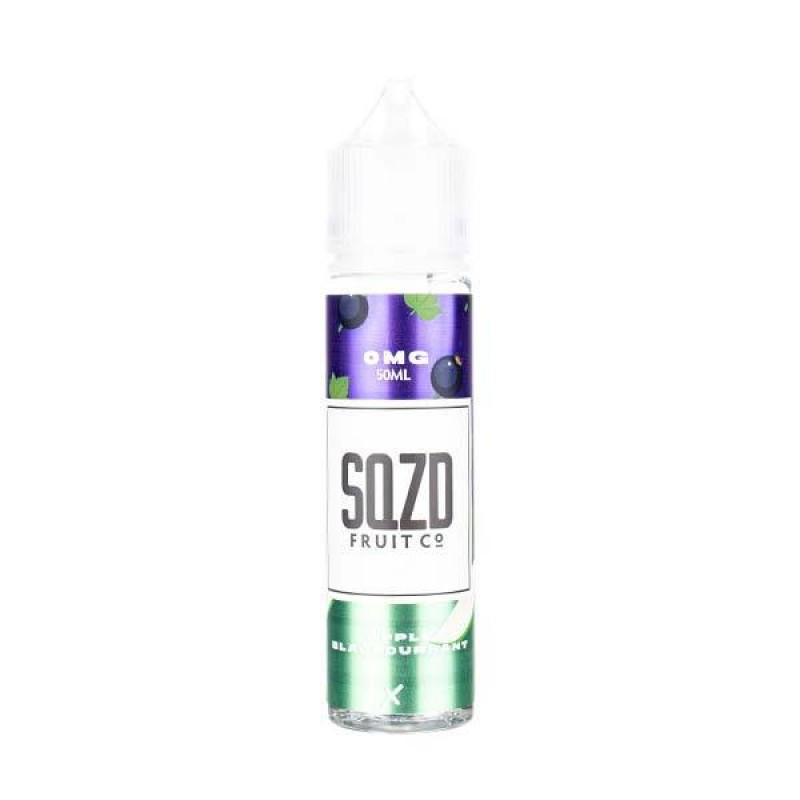 Apple Blackcurrant 50ml Shortfill E-Liquid by SQZD...