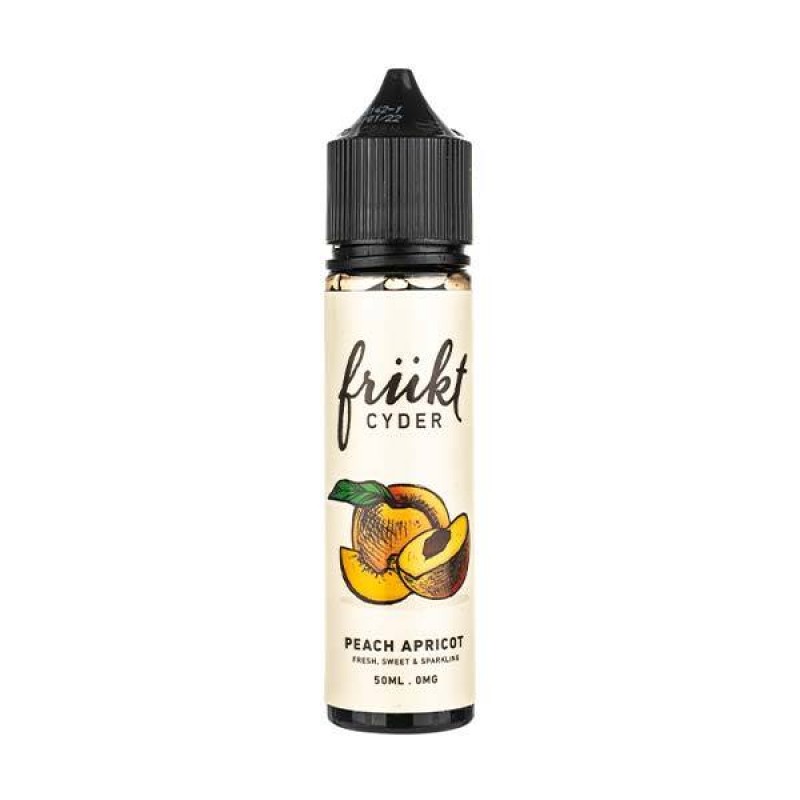 Peach Apricot 50ml Shortfill E-Liquid by Frukt Cyd...