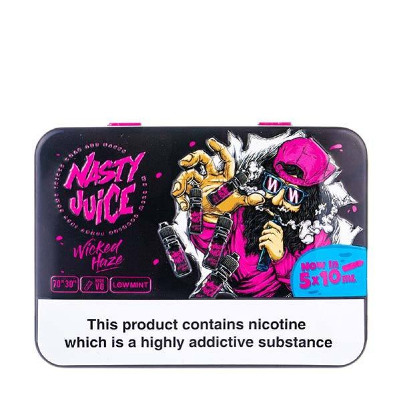 Wicked Haze E-Liquid (5x10ml) by Nasty Juice