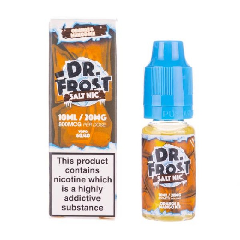 Orange Mango Ice Nic Salt E-Liquid by Dr Frost