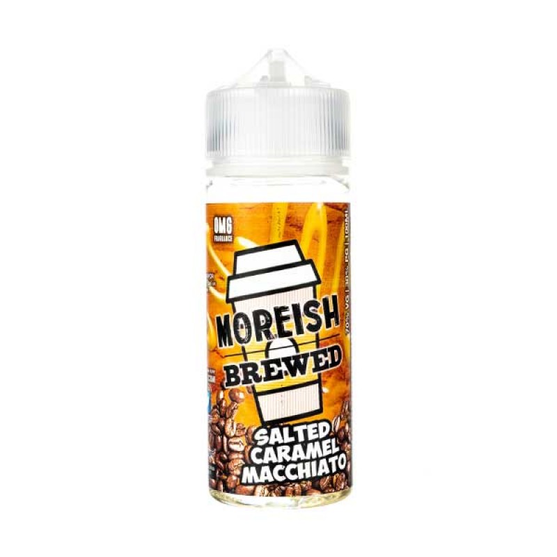 Salted Caramel Macchiato Shortfill E-Liquid by Mor...