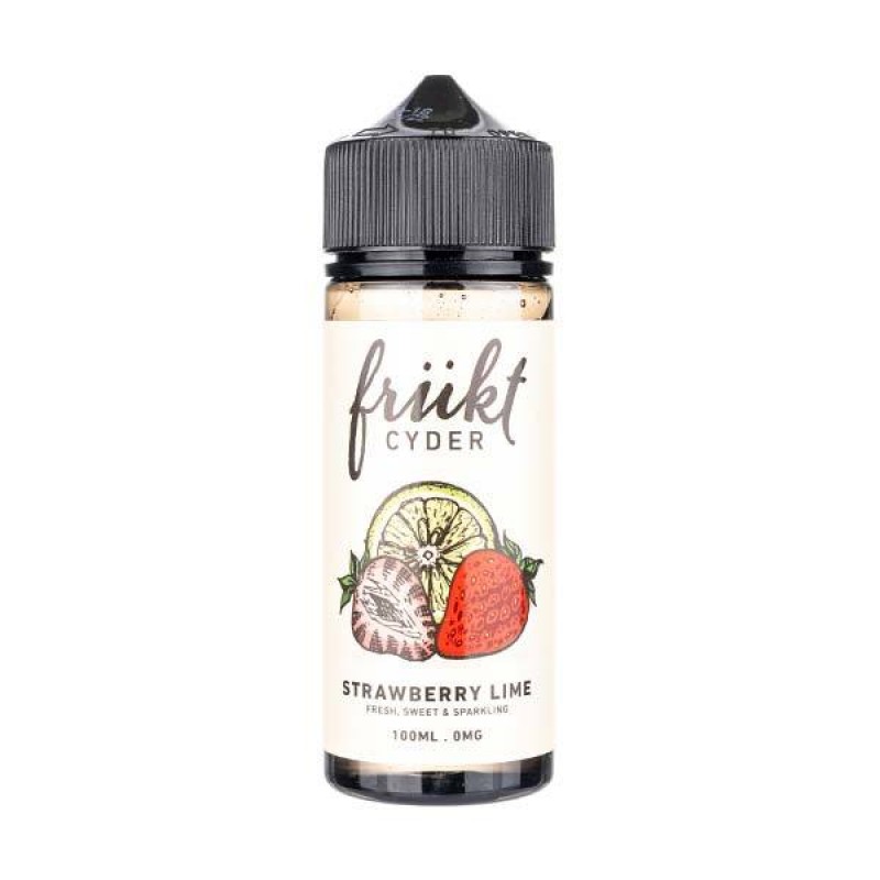 Strawberry Lime 100ml Shortfill E-Liquid by Frukt ...