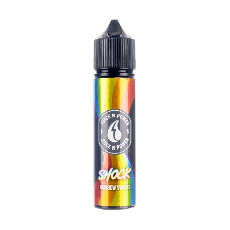 Shock Rainbow Sweets Shortfill E-Liquid by Juice N...