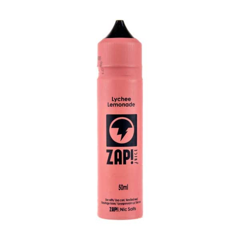 Lychee Lemonade Shortfill E-Liquid by Zap! Juice