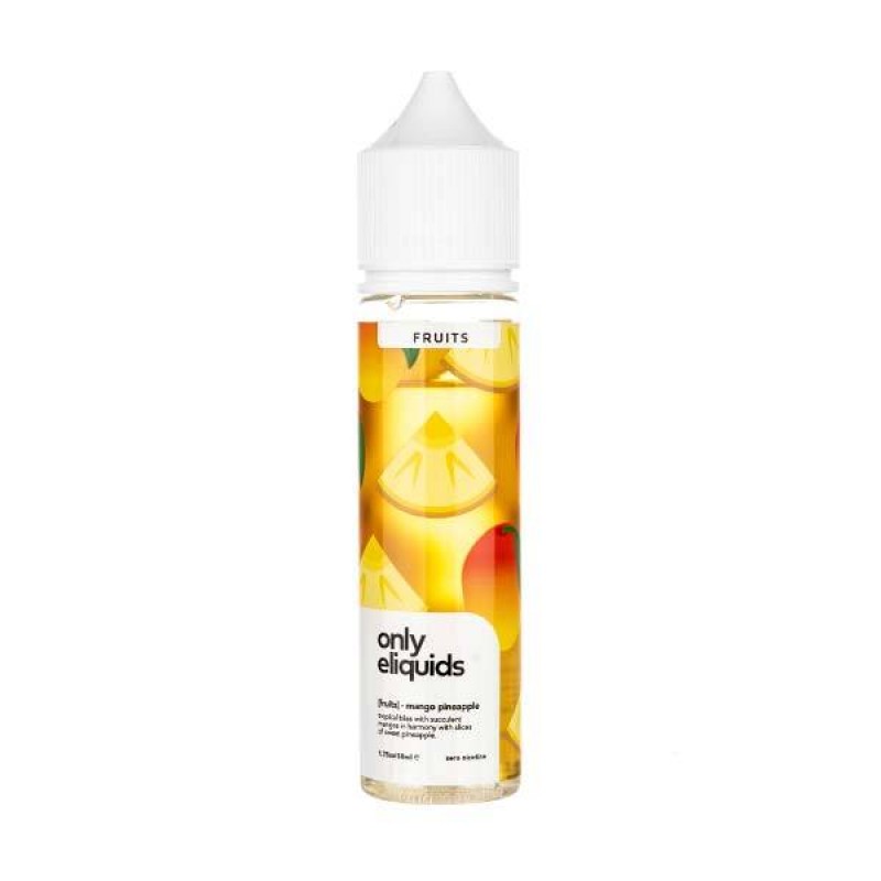 Mango Pineapple Shortfill E-Liquid by Only eLiquids