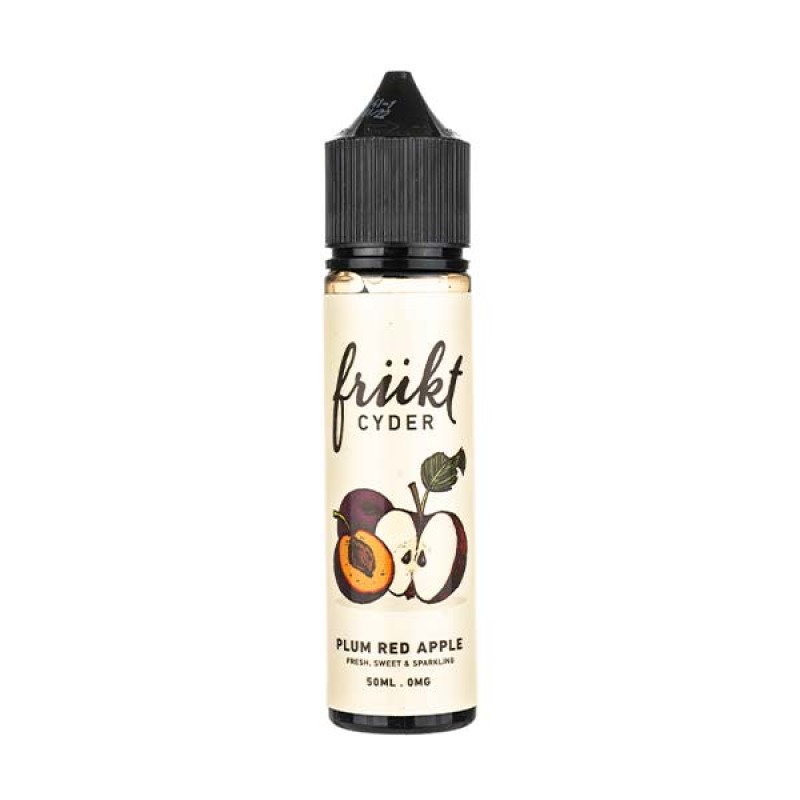 Plum Red Apple 50ml Shortfill E-Liquid by Frukt Cy...