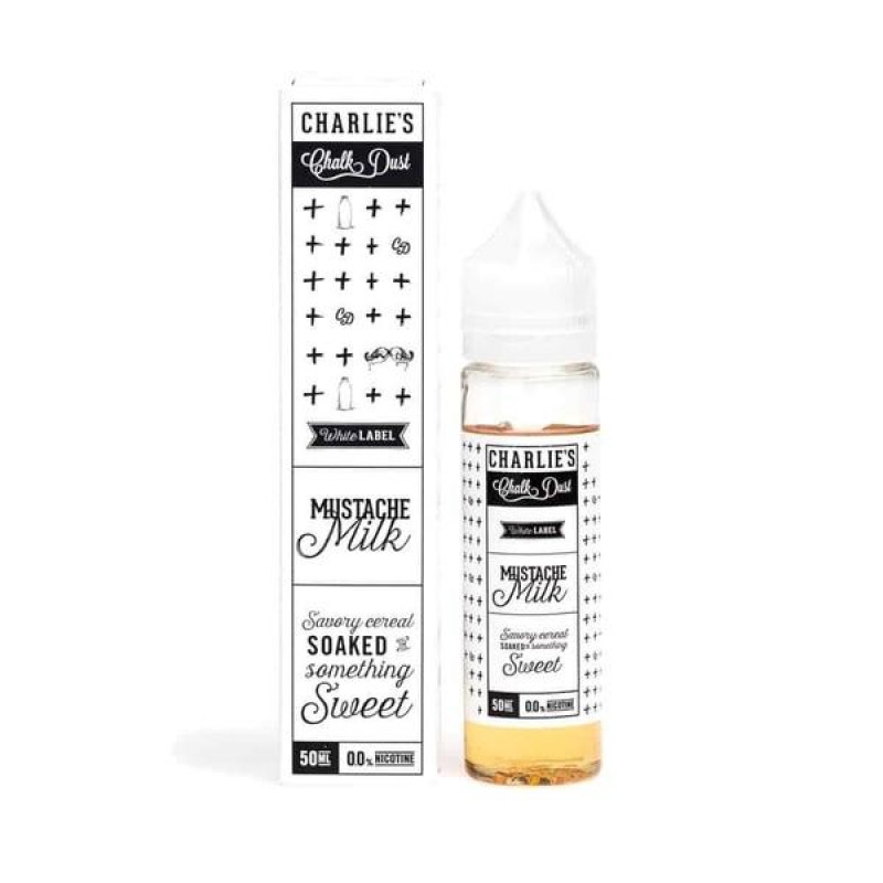 Mustache Milk Shortfill E-Liquid by Charlies Chalk...