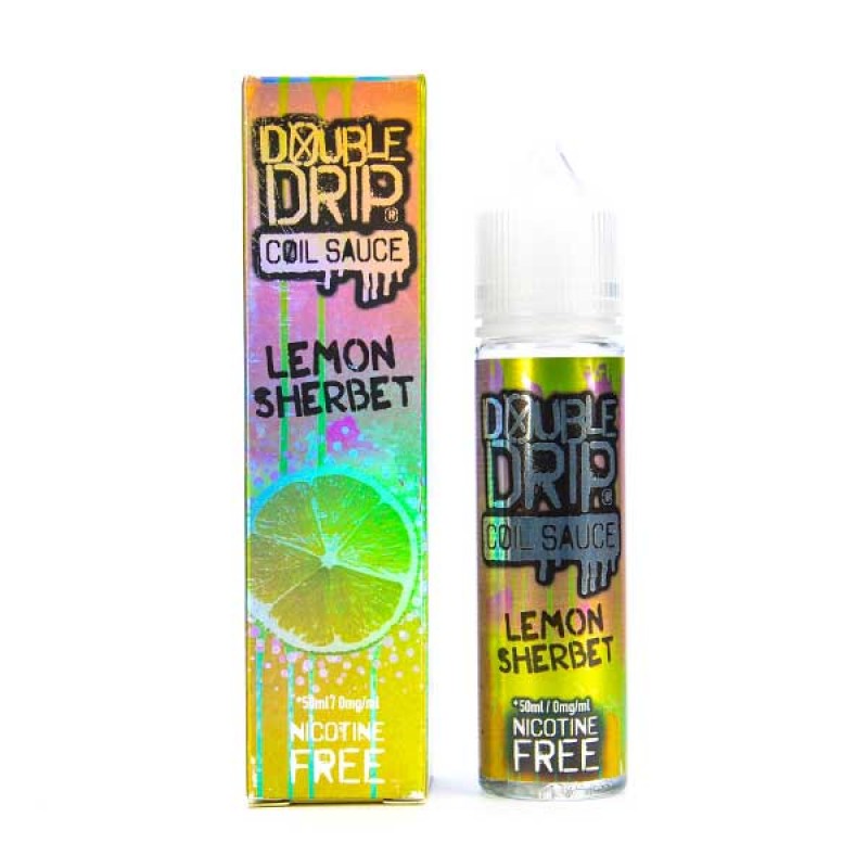 Lemon Sherbet Shortfill E-Liquid by Double Drip