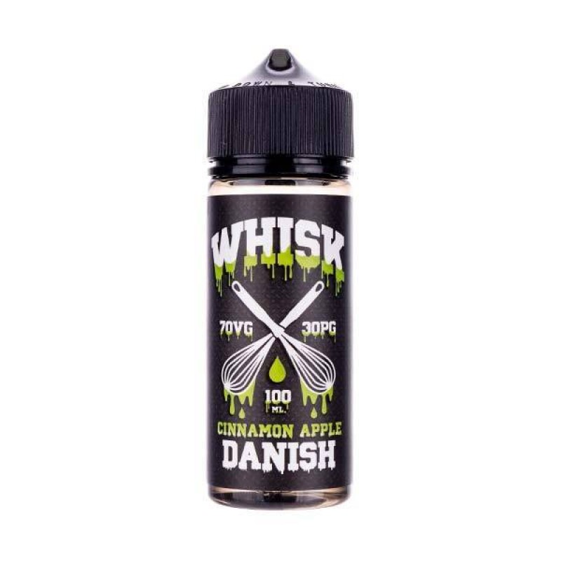 Cinnamon Apple Danish 100ml Shortfill E-Liquid by Whisk