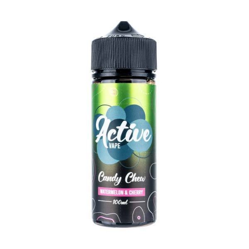 Watermelon & Cherry Chew 100ml Shortfill E-Liquid ...