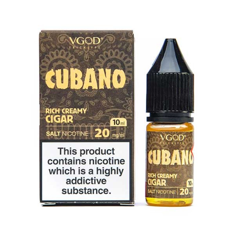Cubano Nic Salt E-Liquid by VGod