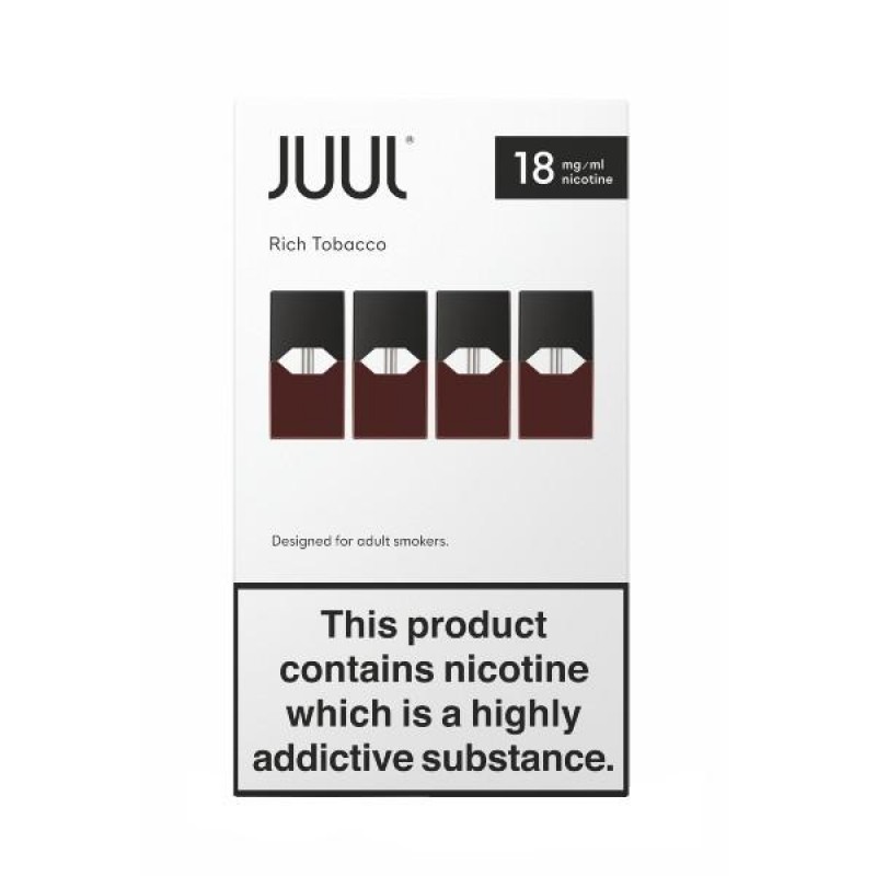 Rich Tobacco 18mg UK V2 Juul Pods