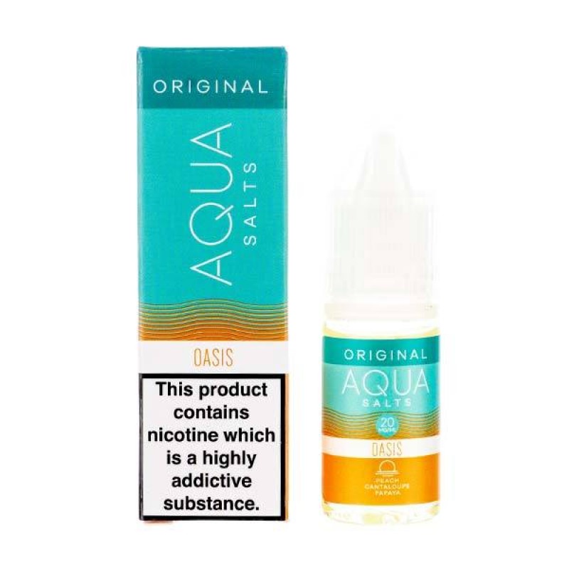 Oasis Nic Salt E-Liquid by Aqua