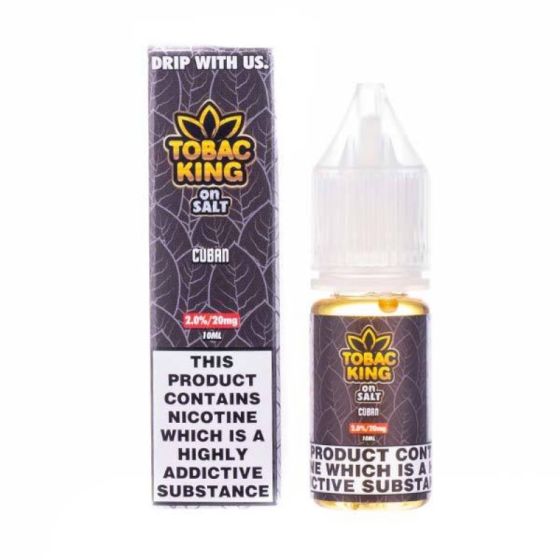 Cuban Nic Salt E-Liquid by Tobac King