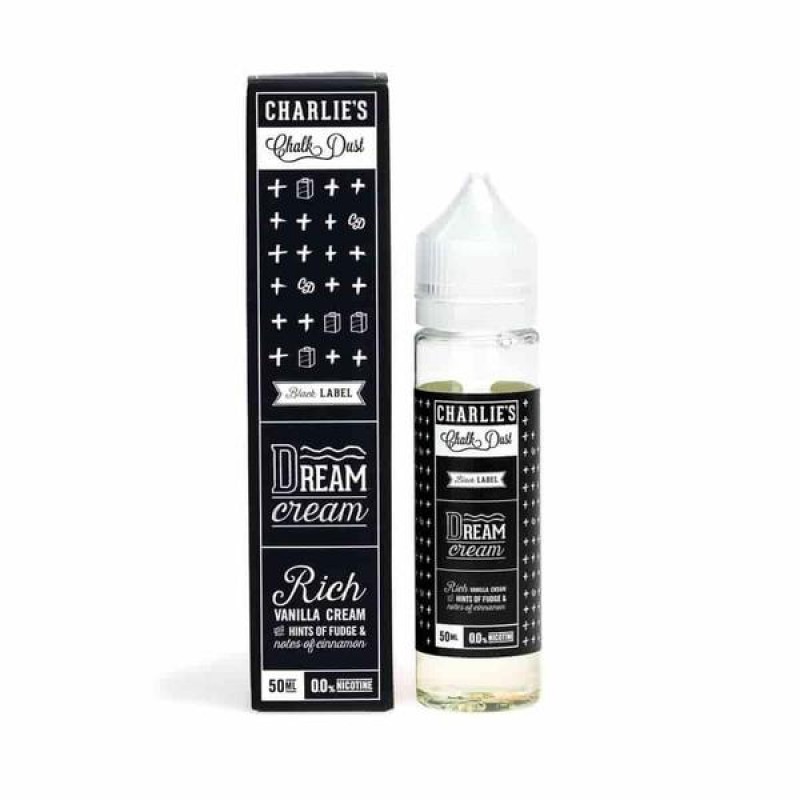 Dream Cream Shortfill E-Liquid by Charlies Chalk D...