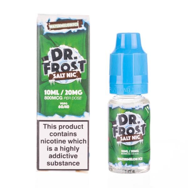 Watermelon Ice Nic Salt E-Liquid by Dr Frost