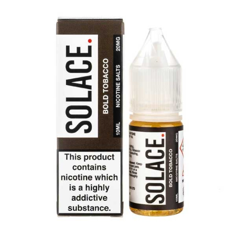 Bold Tobacco Nic Salt E-Liquid by Solace
