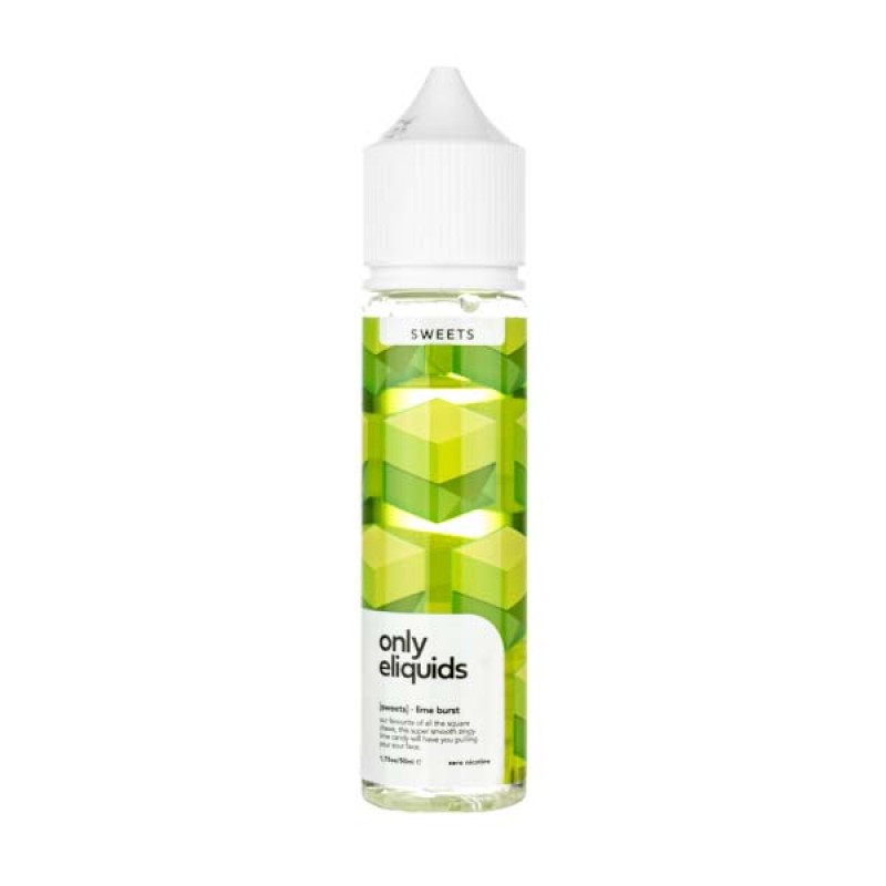 Lime Burst Shortfill E-Liquid by Only eLiquids