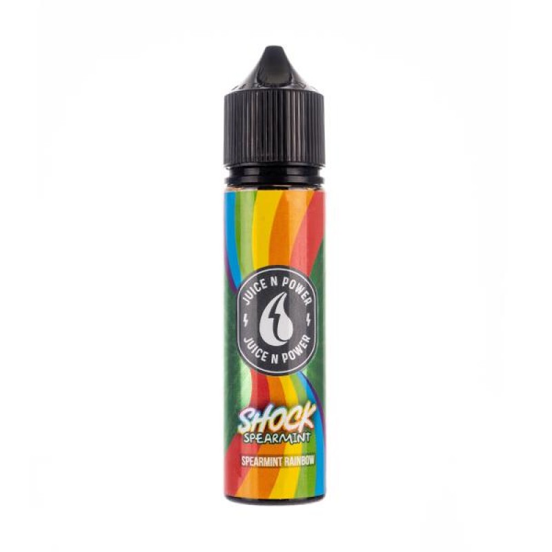 Shock Spearmint Shortfill E-Liquid by Juice N Powe...