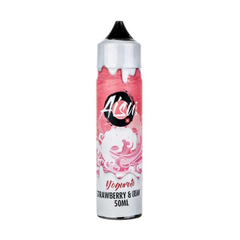 Strawberry & Cream Shortfill E-Liquid by Aisu