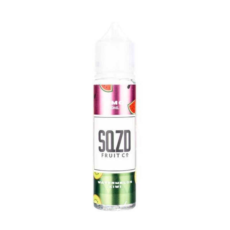 Watermelon Kiwi 50ml Shortfill E-Liquid by SQZD Fr...