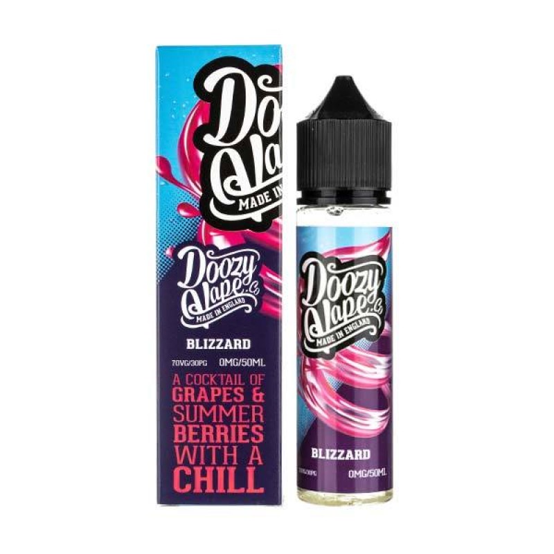 Blizzard Shortfill E-Liquid by Doozy Vapes