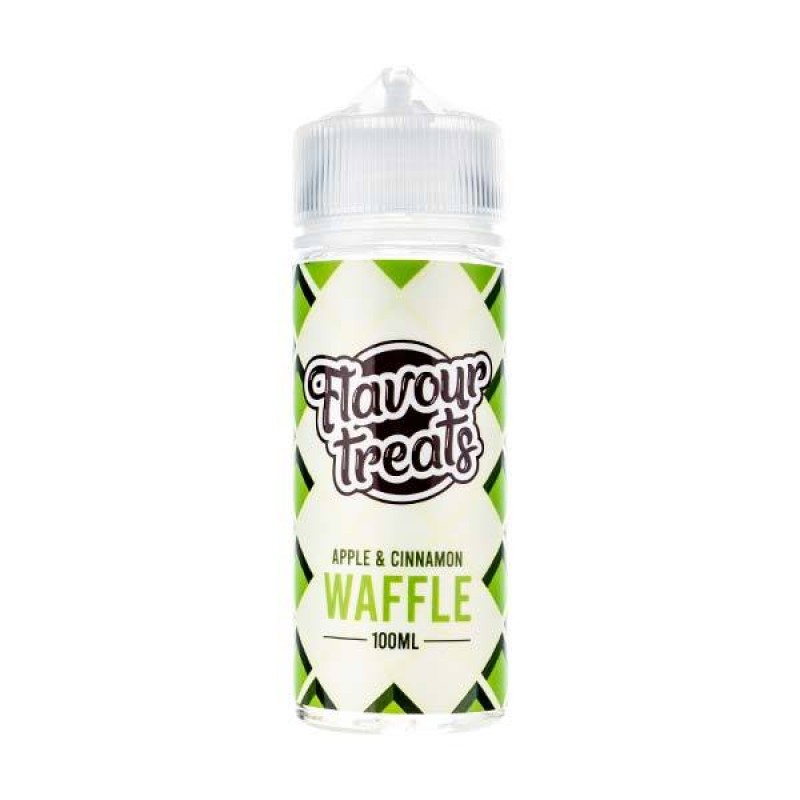Apple & Cinnamon Waffle 100ml Shortfill E-Liquid by Flavour Treats