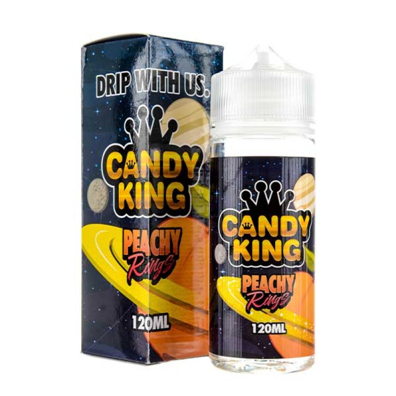 Peachy Rings Shortfill E-Liquid by Candy King