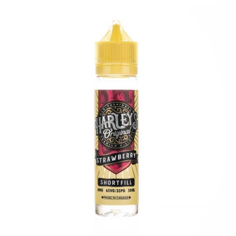 Strawberry Custard Shortfill E-Liquid by Harley's ...