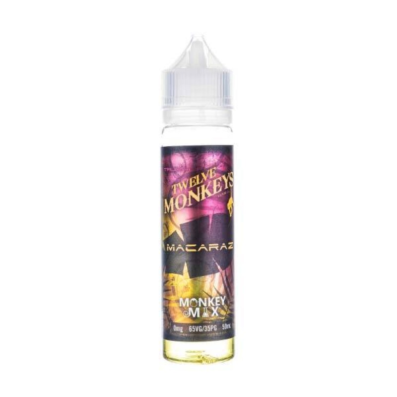 MacaRaz Shortfill E-Liquid by Twelve Monkeys