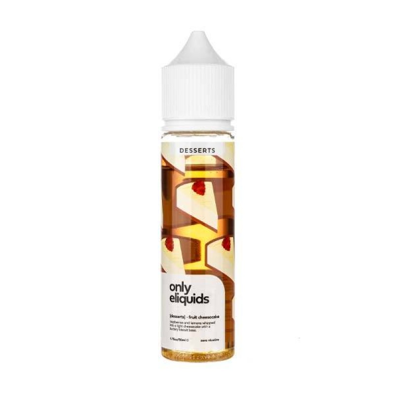 Fruit Cheesecake Shortfill E-Liquid by Only eLiqui...