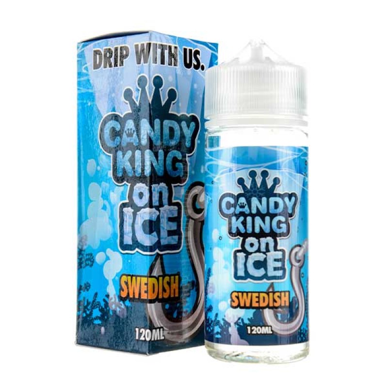Swedish On Ice Shortfill E-Liquid by Candy King