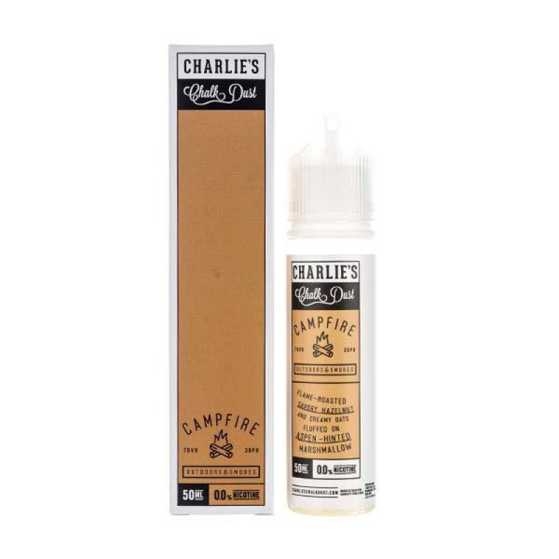 Campfire Shortfill E-Liquid by Charlies Chalk Dust