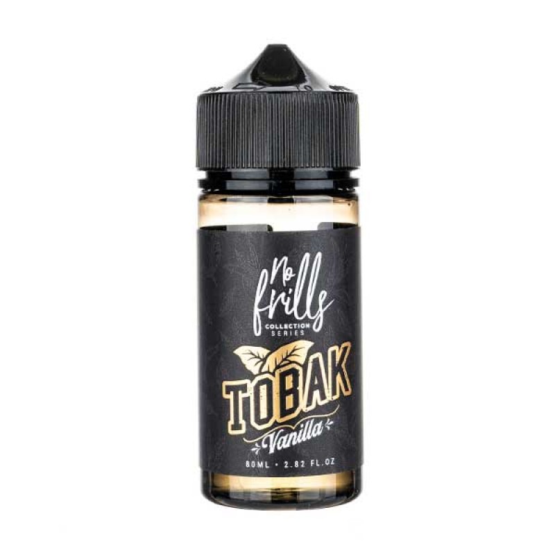 Vanilla Tobacco Shortfill E-Liquid by No Frills To...