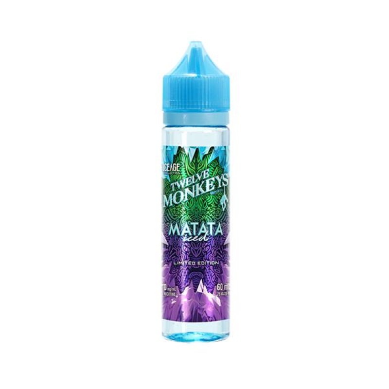 Matata Iced Shortfill E-Liquid by Twelve Monkeys